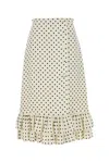 Valentino Garavani Women Printed Viscose Skirt