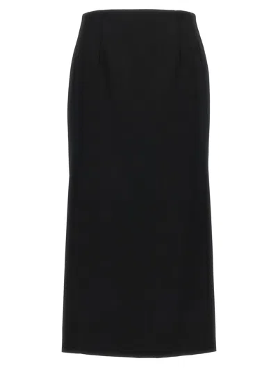 VALENTINO VALENTINO GARAVANI 'SOLID GRISAILLE' VALENTINO GARAVANI SKIRT