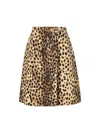 Shop Valentino Garavani Skirts In Brown