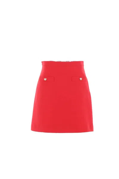 Valentino Garavani Skirts In Red