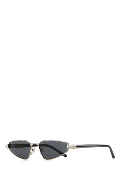 Valentino Garavani Sleek Metal Sunglasses For Women In Multi