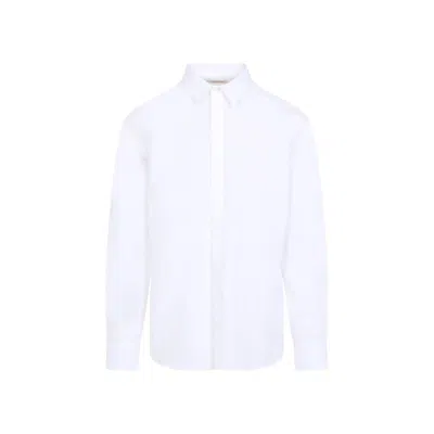 Valentino Garavani Slim Fit Cotton Poplin Shirt - Fall 2024 In White