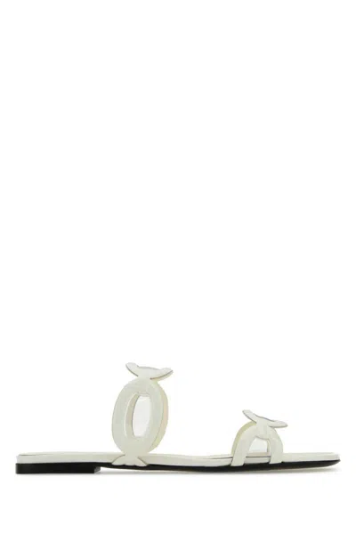 Valentino Garavani Slippers In White