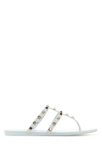 Valentino Garavani Flat Sandals  Woman Color White