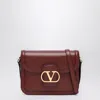 Valentino Womens Brick Ruby 9to5 Small Leather Shoulder Bag In Red