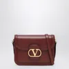 Valentino Womens Brick Ruby 9to5 Small Leather Shoulder Bag In Red