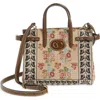 Valentino Garavani Small Antibes Jacquard Tote In Multi