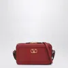 Valentino Garavani Small Red Crossbody Bag Alltime In Brown