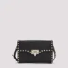 Valentino Garavani Small Rockstud Shoulder Bag In Black