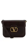 Valentino Women's Chocolate Leather 9to5 Shoulder Bag