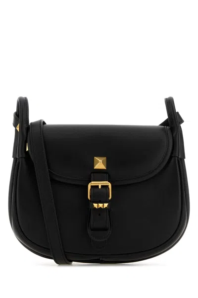 Valentino Garavani Small Shoulder Bag | Flan In Black