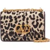 Valentino Vain Leopard-print Calf Hair Shoulder Bag
