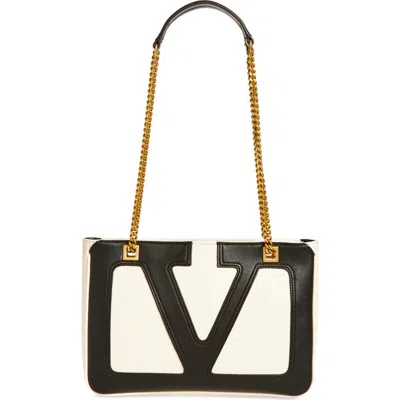 VALENTINO GARAVANI VALENTINO GARAVANI SMALL VIVA SUPERSTAR LEATHER TOTE