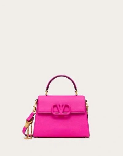 Valentino Garavani Small Vsling Grainy Calfskin Handbag Woman Pink Pp Uni