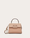 Valentino Small Calf Leather Embellished Vsling Top-handle Bag In Rose Cannelle