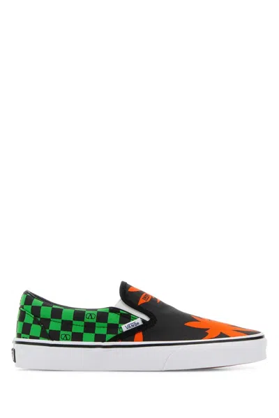 Valentino Garavani Valentino Vans Slip-on Canvas Sneaker In Transparent