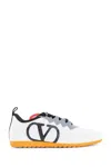 Valentino Chromathon Low-top Sneakers In Perforated Leather