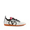 Valentino Chromathon Low-top Sneakers In Perforated Leather