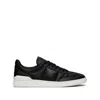 Valentino Black Upvillage Low Top Nappa Leather Sneakers