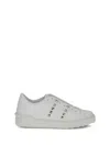 Valentino White Rockstud Untitled Sneakers