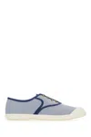 Valentino Bay By Bay Bicolor Canvas Low-top Sneakers