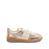 Valentino Garavani Upvillage Panelled Metallic Leather Sneakers