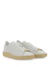 Valentino White Leather Vlogo Signature Sneakers