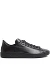 Valentino Royco Signature Brass Vlogo Low-top Sneakers In Black