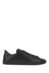 Valentino Royco Signature Brass Vlogo Low-top Sneakers In Black