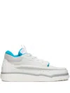 Valentino Runboot Mid Sneakers In Bianco/bia-silver