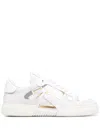 Valentino Vl7n Low-top Sneakers In Bianco/bianco Ghiaccio