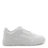 Valentino Leather Freedots Sneakers Studded Detailing In Bianco/bianco/bianco/bianco
