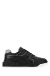 Valentino One Stud Low-top Sneakers In Black