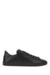 Valentino Royco Signature Brass Vlogo Low-top Sneakers In Black