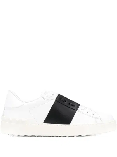Valentino Garavani Sneakers Black In White