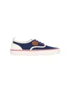 Valentino Sneaker Nojoke In Blue And White Canvas In Blue