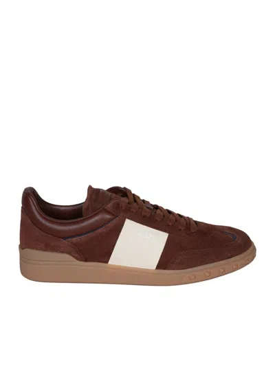 Valentino Garavani Sneakers In Brown