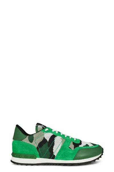 Valentino Garavani Sneakers Military Green In Multi