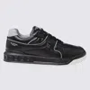 Valentino One Stud Low-top Sneakers In Black