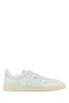 Valentino Upvillage Low Top Nappa Leather Sneaker In Snowwhite