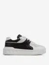 Valentino Garavani One Stud Xl Low-top Sneaker In Nappa Leather And Jacquard Toile Iconographe Techn In White