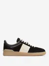 Valentino Black/ivory Upvillage Sneakers In Black