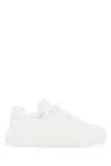 Valentino Garavani Mens White One Stud Xl Chunky-sole Leather Low-top Trainers In Gray
