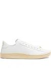Valentino Royco Leather Sneakers In White