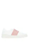 Valentino Rockstud Untitled Sneakers In White