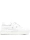 Valentino Garavani Mens White One Stud Xl Chunky-sole Leather Low-top Trainers In White