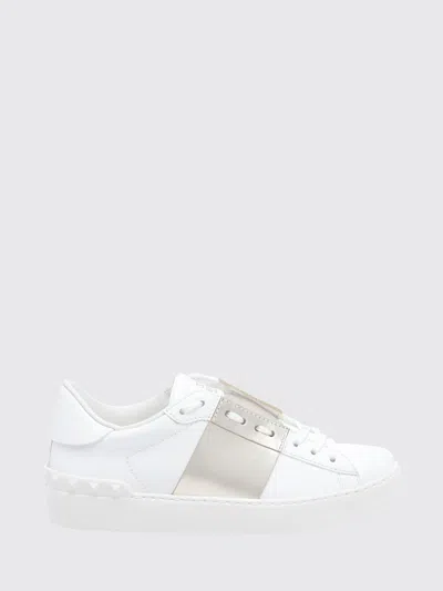 Valentino Garavani Open Leather Sneakers In Multi