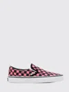 Valentino Garavani  Garavani And Vans Fabric Slip-on Trainer With Vlogo Checkerboard Print In Multi