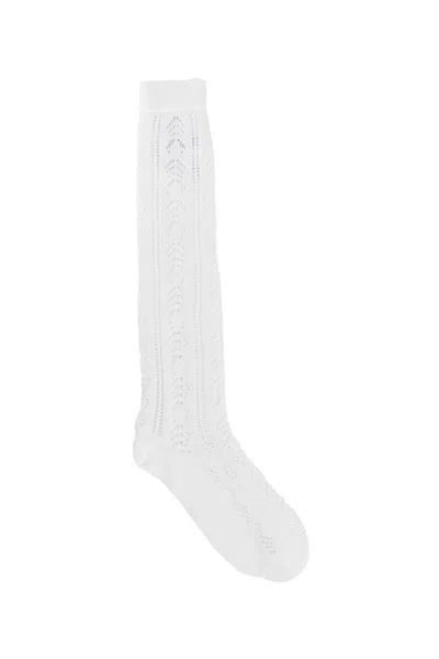 Valentino Garavani Socks In White