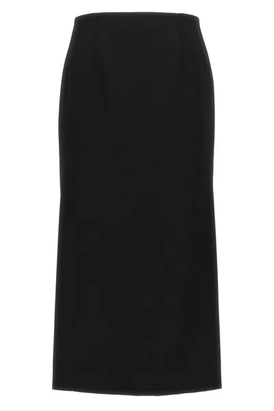 VALENTINO VALENTINO GARAVANI 'SOLID GRISAILLE' VALENTINO SKIRT